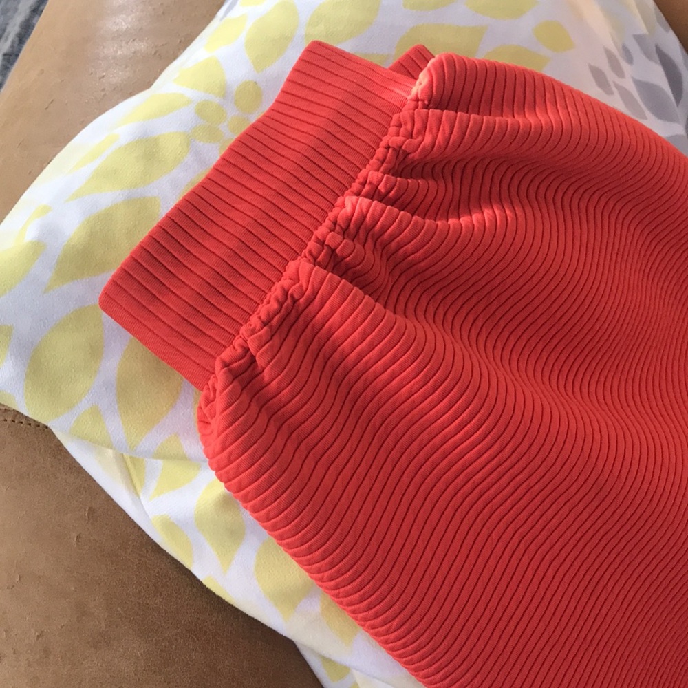 UO Cooperative>spicy orange ribbed skater skirt. PRICE FIRM - Picture 12 of 12
